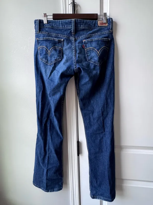 Levi’s 524 Too Superlow Y2K Low Rise Bootcut Jeans Size 9 - Image 4