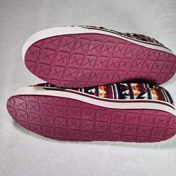 NWOT Twisted X Hooey Men’s 9M Southwestern Aztec Slip-On Loper Shoes - Image 6