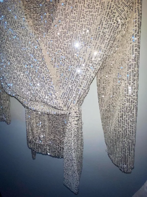 Milk & Honey Cream silver sequins Set - Image 5