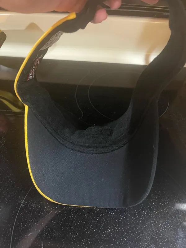 Chase Authentics Kevin Harvick #29 NASCAR Visor Hat OS Black Yellow Red racing - Image 9