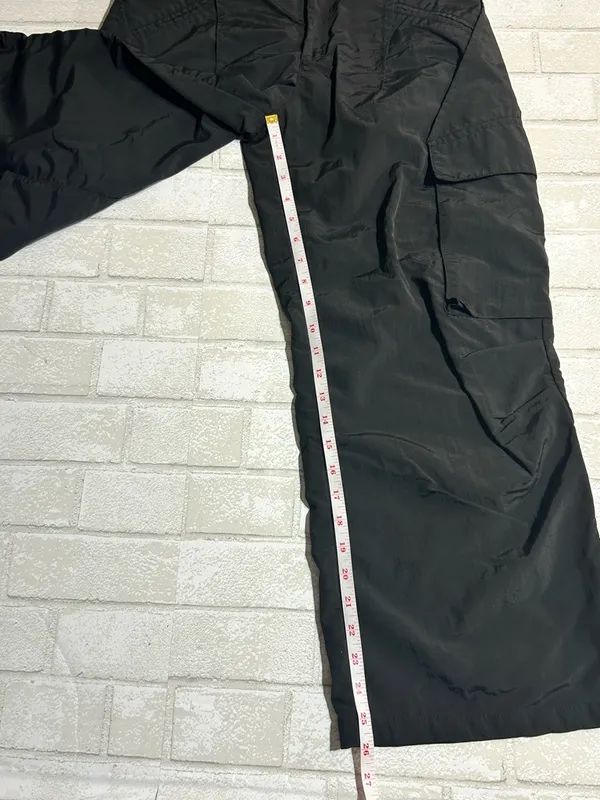 HALARA Black Wide-Leg Cargo Pants - Image 8