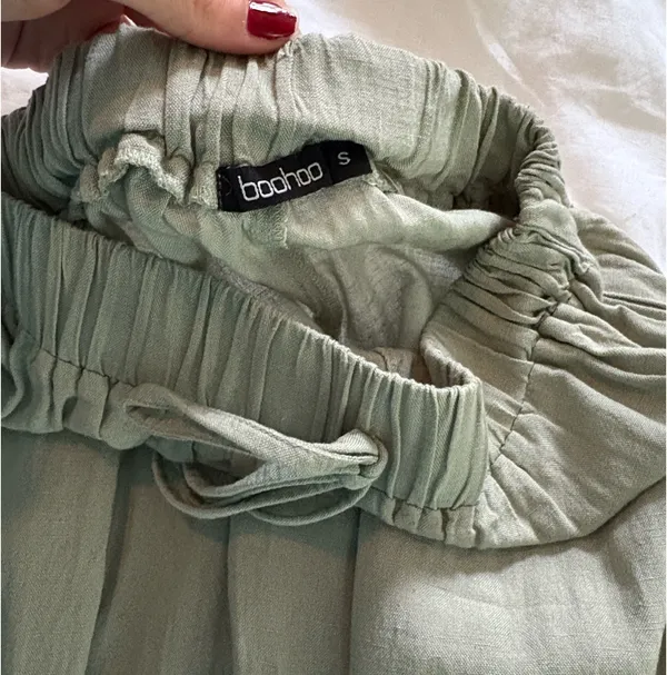Light Green Linen Pants - Image 3