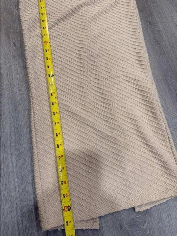 Pretty Little Thing Cream Textured Cut Out Maxi Dress Open Front Minimal Chic Resort Bodycon - Image 6