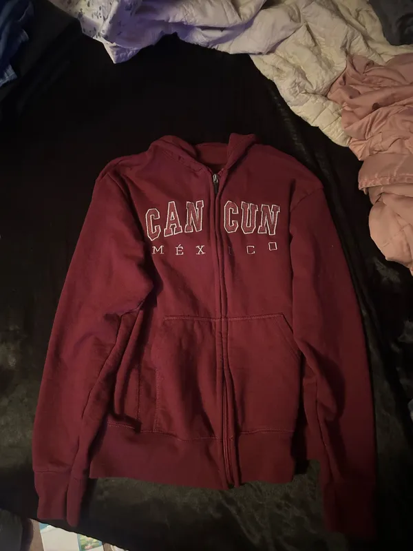 Burgundy Zip - Image 3