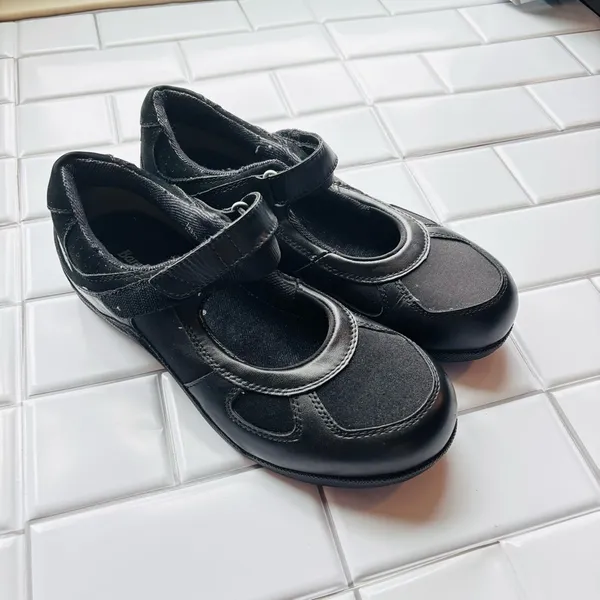 Black Mary Jane‎ Shoes Size 8 - Image 2