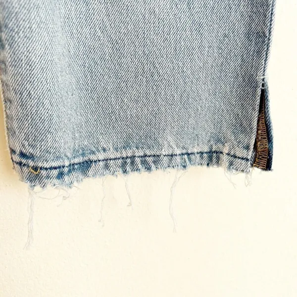 Levi’s jeans Premium 501 boot cut Original High-rise button fly 28 X 30 - Image 12