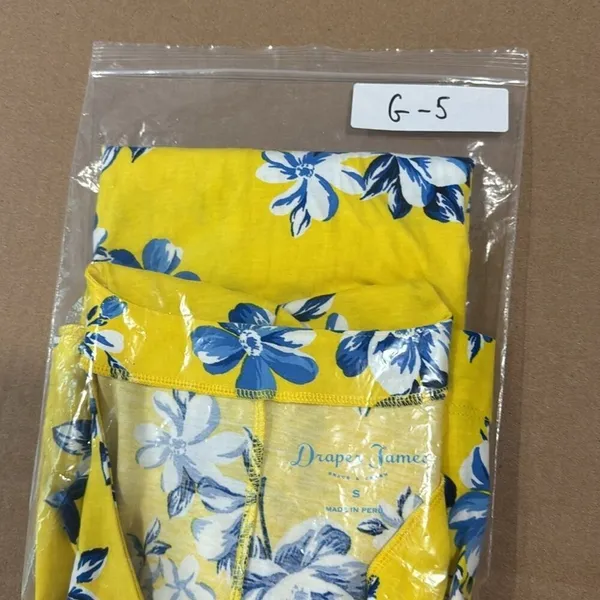 Draper James Summerall Hillsboro Floral Mini‎ Soft Dress Yellow Small - Image 15