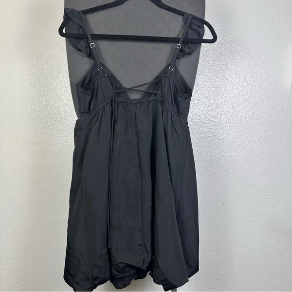 Wild Fable | Black Dress with‎ ruffle straps - Image 4