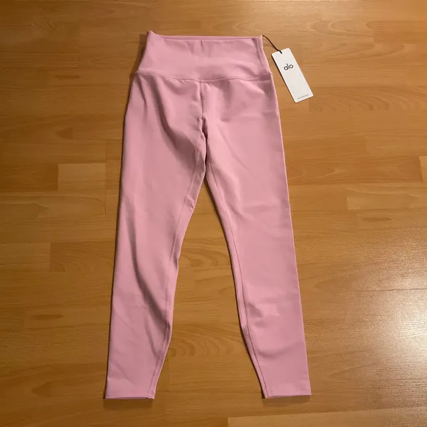 Alo Yoga 7/8 High-Waist Airbrush Legging Candy Heart Pink S - Image 2