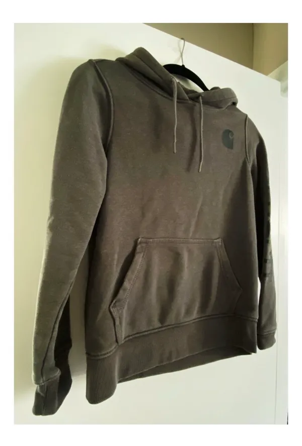 Carhartt Grey Hoodie Pullover - Image 5