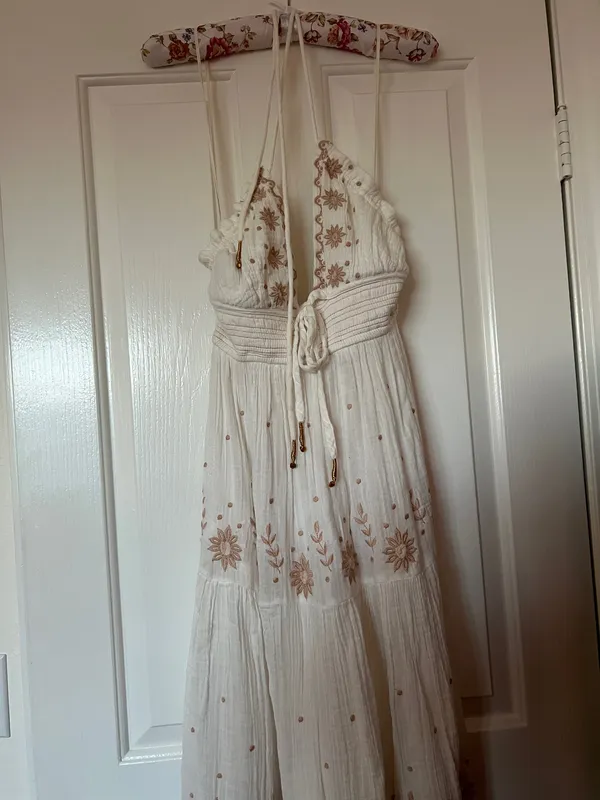 Free People Real Love Embroidered Dress - Image 2