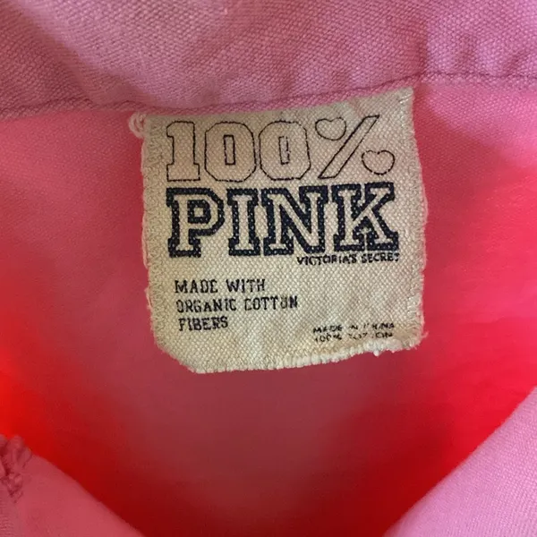 PINK Victoria’s Secret vintage look canvas tote - Image 3