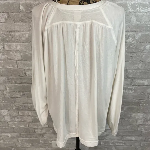 Free People We The Free Burnout Arcadia Henley Top - Image 3