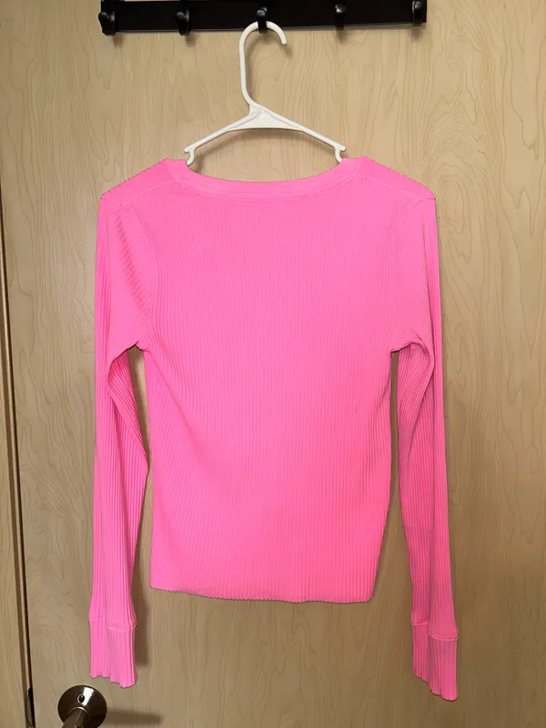 Aerie Fireside Long Sleeve Henley T-Shirt - Image 4
