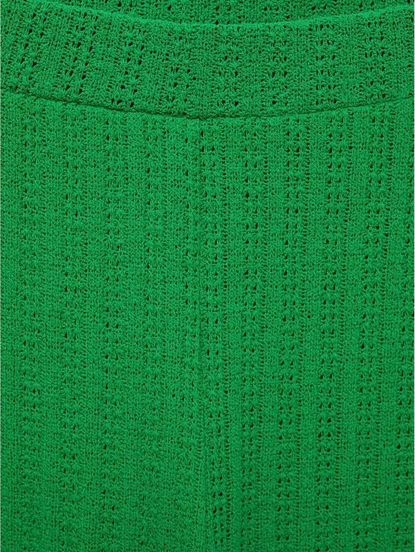 Mango 2-pc Coord Set Crochet Vest & Pant NWT Green Size Small - Image 10
