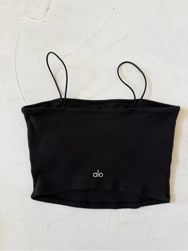 Alo Goddess Rib Bandeau camisole Size M - Image 5