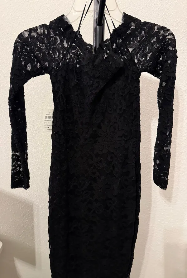 Windsor Dress Formal Black Long / long sleeve  - Image 2