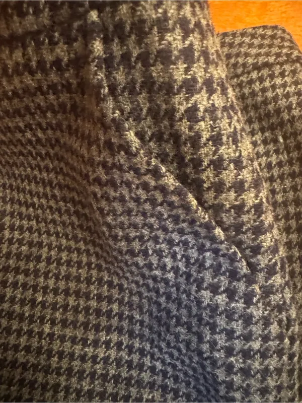 Boden British Tweed 100% Wool Houndstooth Pencil Skirt with Pockets Size 10R EUC - Image 6