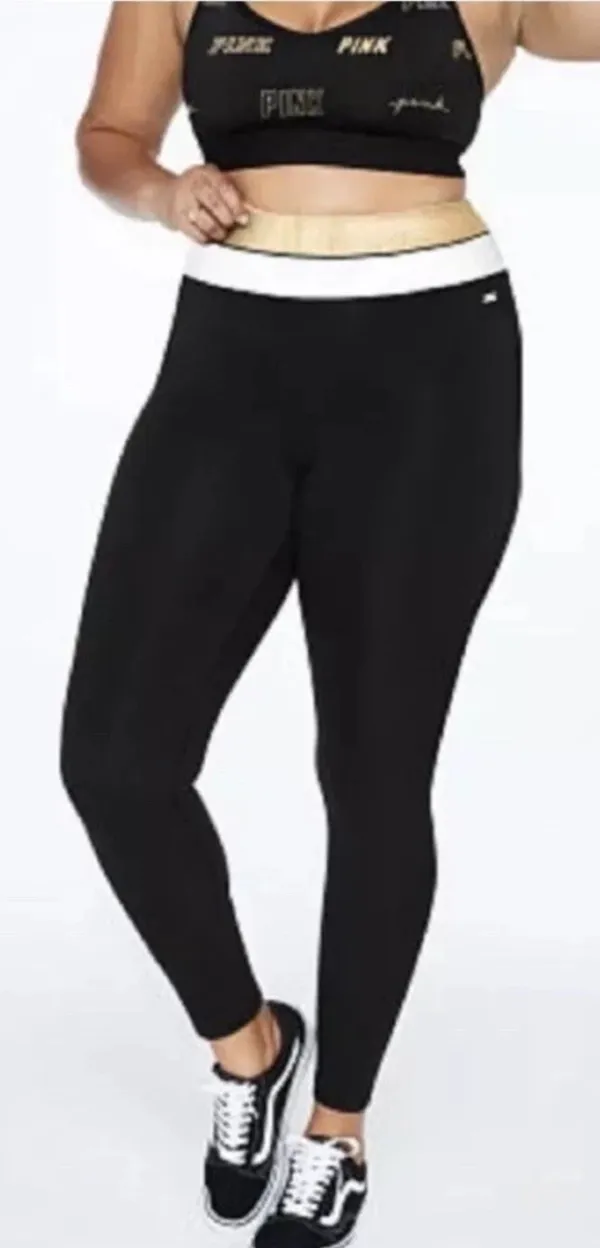 Victoria’s Secret Pink Active Buttery Soft Ankle Legging Large High Waist - Image 9