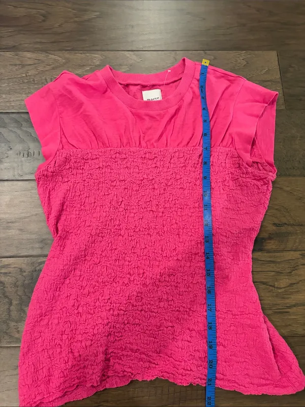 New With Tags Anthropologie Maeve Oink Smocked Top Sz S - Image 10
