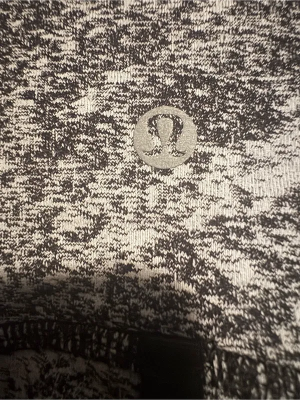 Lululemon Define Jacket Size 8 - Heathered Black/White Jacquard - Like New - Image 6