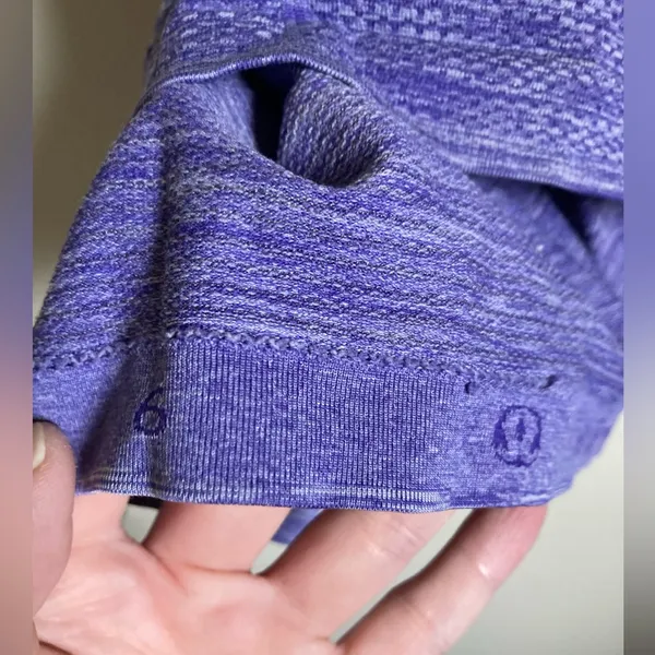 *Lululemon Athletica Heather Purple Racerback Athletic Tank Top #Gy - Image 2