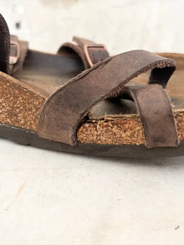 Bundle of Two Birkenstock Mayari Leather Sandals - Image 4