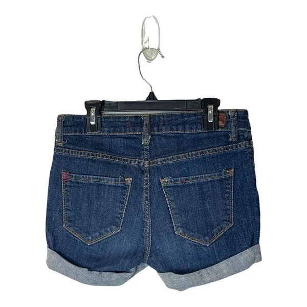 BDG Blue Denim Shortie Medium Wash‎ Cut Off Low Rise Denim Shorts Size 26 - Image 3
