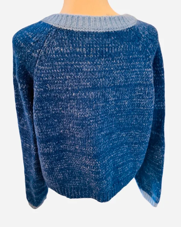 NWT Princess Polly Bright Blue Button Front Cardigan Sweater L - Image 5