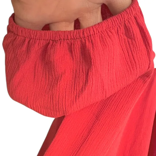 NWT Torrid Crinkle Gauze Embroidered Top Size 2X Retail $59.90 - Image 8