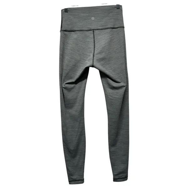 Lululemon Wunder Under High-Rise 28"‎ Legging Sz 6 Wee Are From Space Sage Green - Image 3