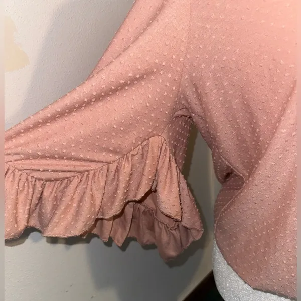 Buckle Pink Blouse - Image 2