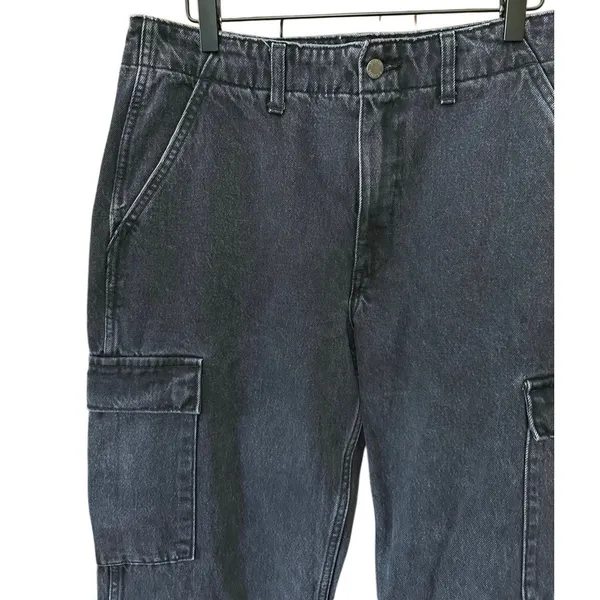 Aritzia Denim Forum The 90s Edie Lo-Rise Cargo Denim Jeans‎ Size 30 114344 - Image 8