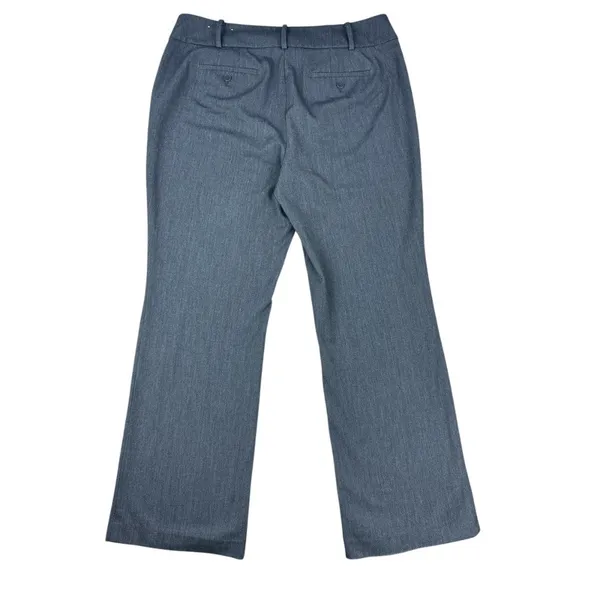 LOFT Curvy Dress Trouser Pants Bootcut Charcoal Gray Size‎ 14 - Image 6