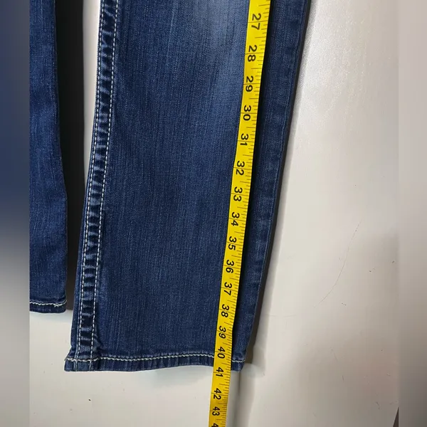 BKE Women's Dark Blue Boot Cut Jeans - Image 4
