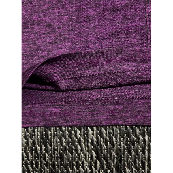 Lululemon Swiftly Tech Racerback Tank Black Chilled Grape Size 4 - Image 4