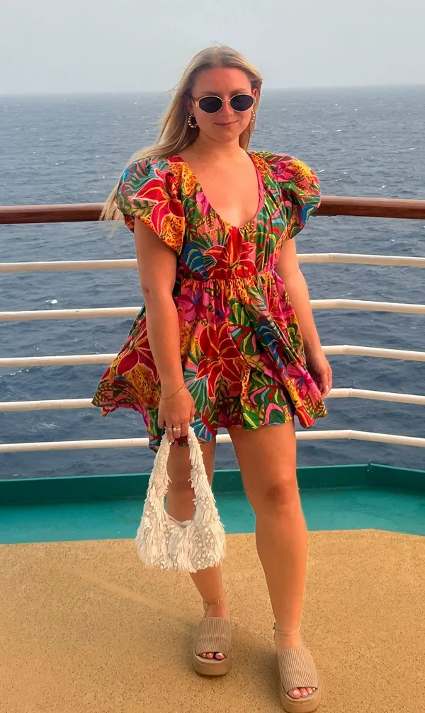 Floral Dress Multi Size M - Image 5