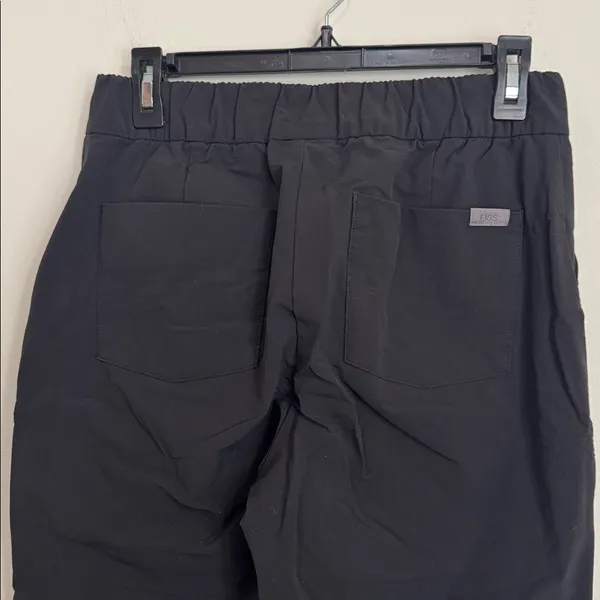 Figs Figspro Skinny Zip Fly ScrubTrouser Womens Black Scrub Pants Work size S - Image 9