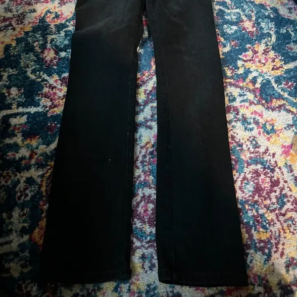 Revice Hourglass Fit Love Noir Black Size 24 90s Straight Leg Mom‎ Jeans NEW - Image 7