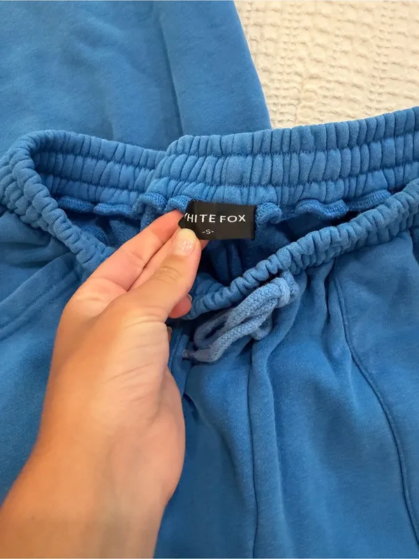 White fox blue azure sweatset vol. 3 size s/m!! Sweatpants and sweatshirt! - Image 3