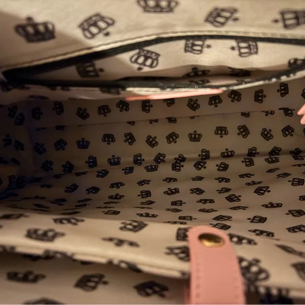 Juicy Couture Black Tote with‎ Pink Highlights - Image 7