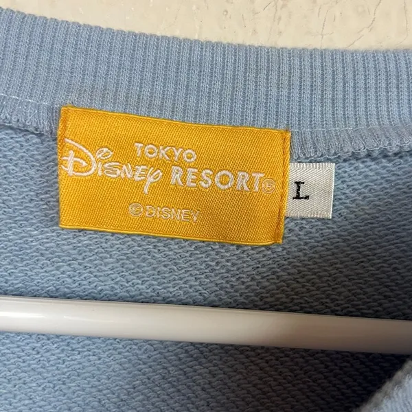 Disney Resort Blue Winnie the Pooh Sweatshirt size L - Image 4