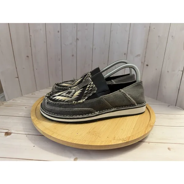 Ariat Women's Black Aztec Casual Slip On Cruiser Shoes Size 6B 10033938 Fabric - Image 2
