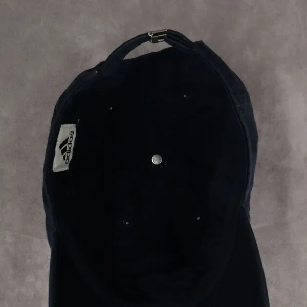 Adidas Blue Logo Performance‎ Athletic OSFM Baseball Cloth Strap Buckle Cap Hat - Image 7