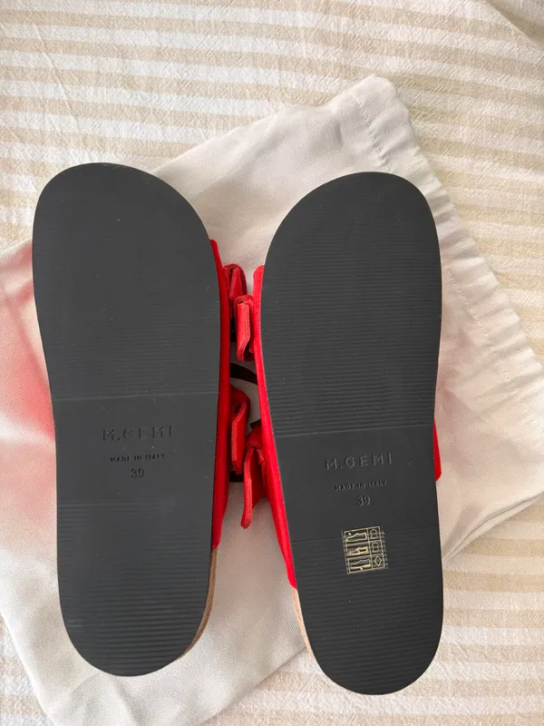 Sandals Red Size 8 - Image 3