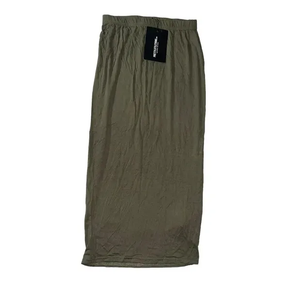 NWT‎ Pretty Little Thing Jersey Midi Skirt Size 2 - Image 3