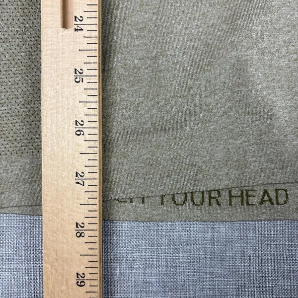 Lululemon Hoodie Mens L Green‎ 1/4 Zip Stretch Your Head Lightweight - Image 14