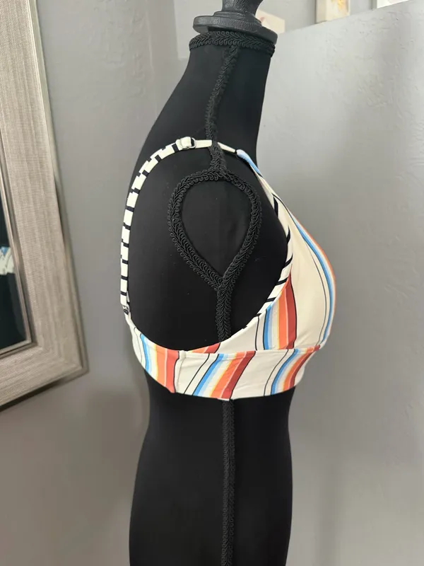 Billabong Hidden Sun Reversible Swim Bikini Top Surf Boho Size Small - Image 6