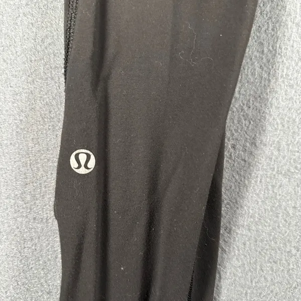 Lululemon Speed Tight III Ruched Leggings Womens 4 Black‎ Pull On Pockets - Image 12