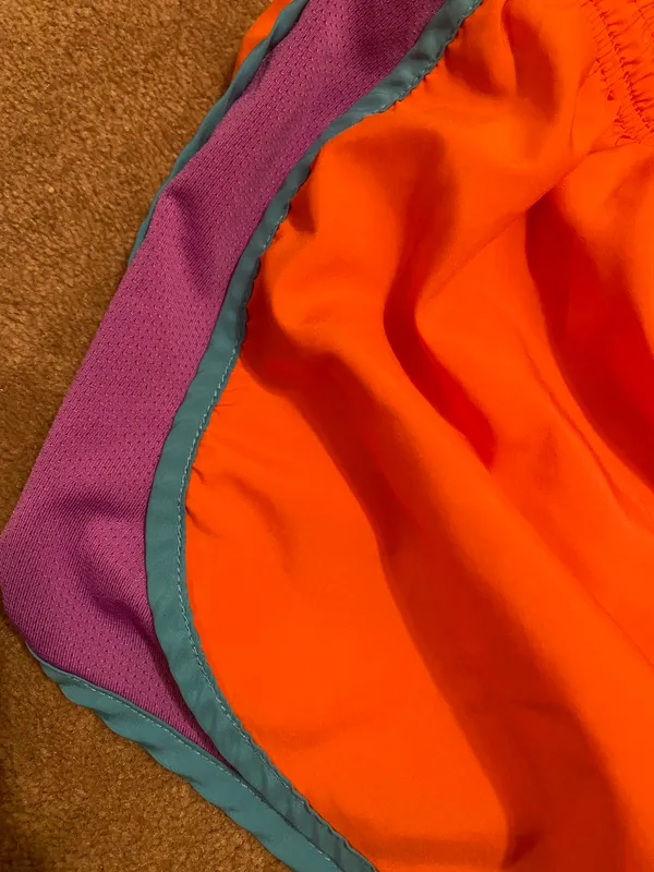Medium Red Orange Shorts - Image 3